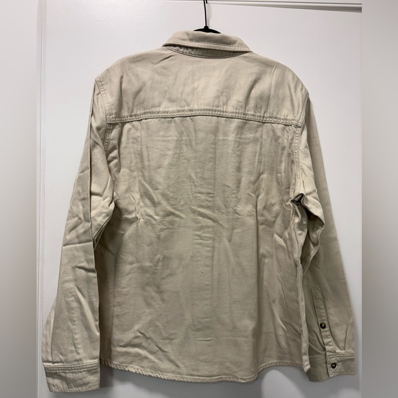 Lucky Brand Khaki Button-Up Shirt - Picture 3 of 5